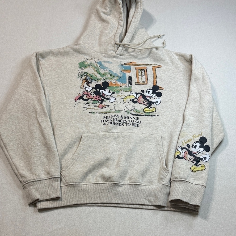 Disney Cream Mickey & Minnie Sweater